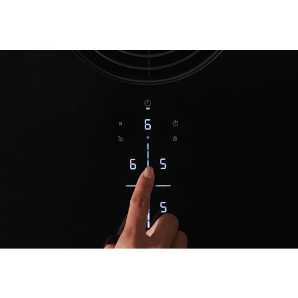 36-In 4 Burners Black Induction Cooktop