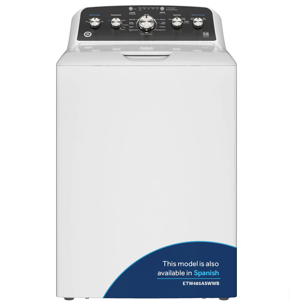High Efficiency Agitator Lar ( 4.5-Cu Ft ) Top-Load Washer ( White )