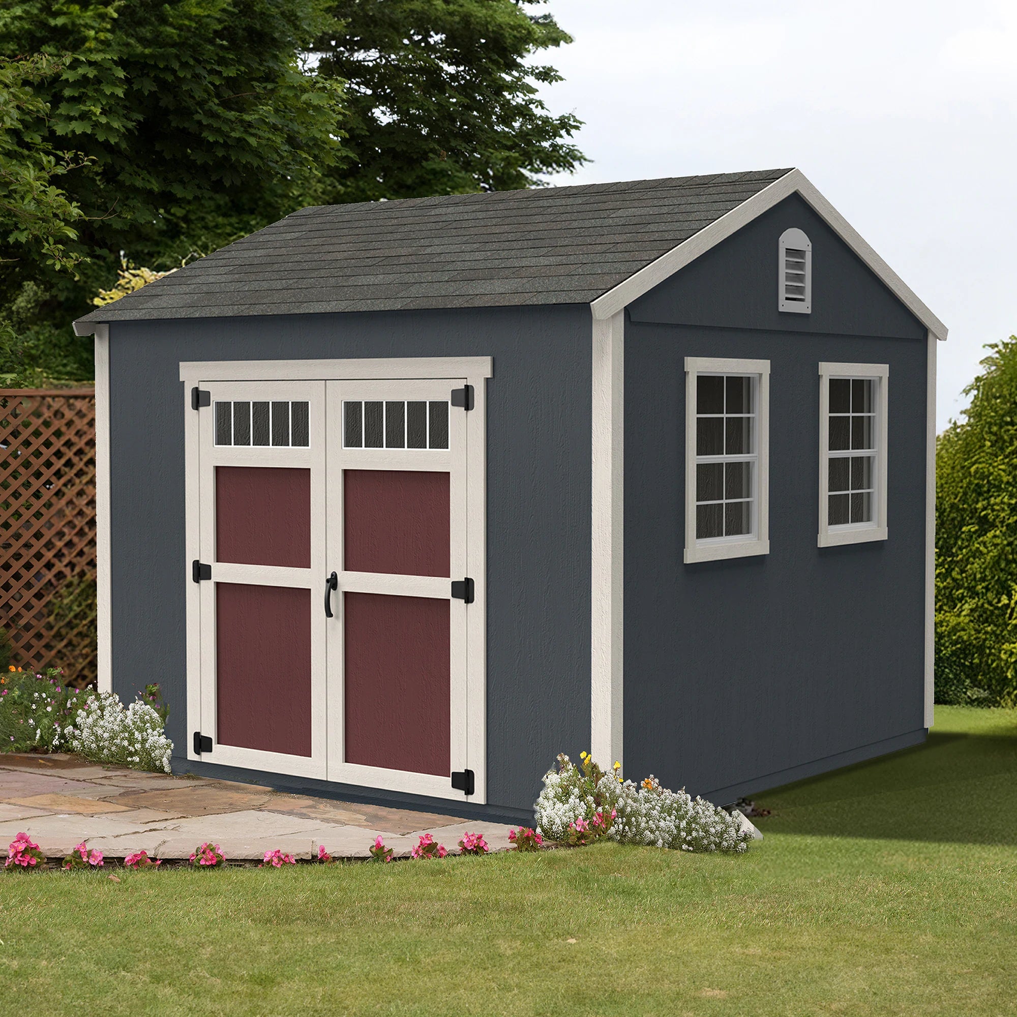 Lancaster 16-Ft X 10-Ft Wood Outdoor Storage Shed (Floor Included)