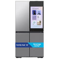 Bespoke AI Standard-Depth Family Hub 32" 29-Cu Ft 36-In Wide French Door Refrigerator with Dual Ice Maker and Door within Door ( Fingerprint Resistant Stainless Steel ) ENERGY STAR Certified