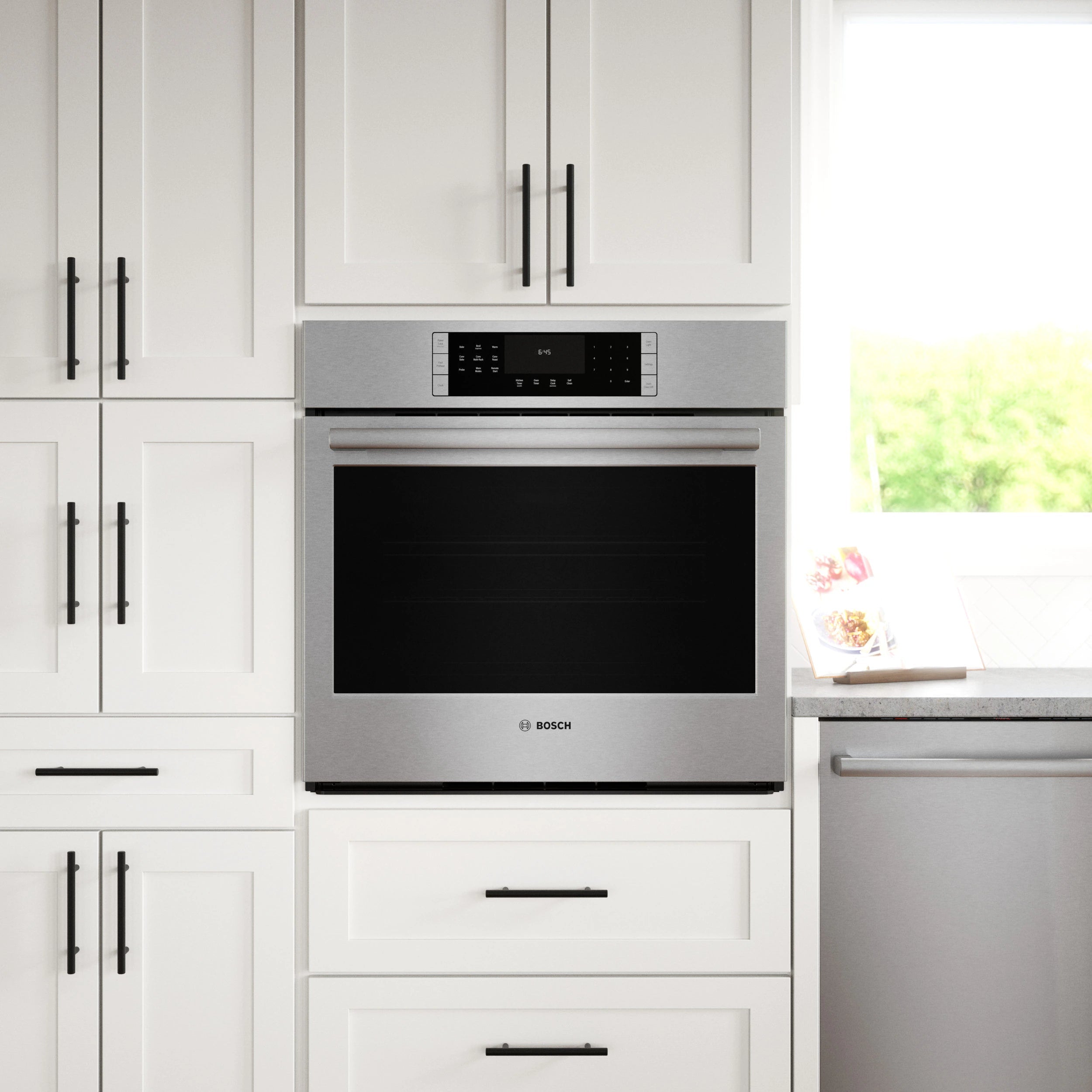 800 Series 30 Inch Single Electric Wall Oven True Convection and Self-Cleaning ( Stainless Steel )