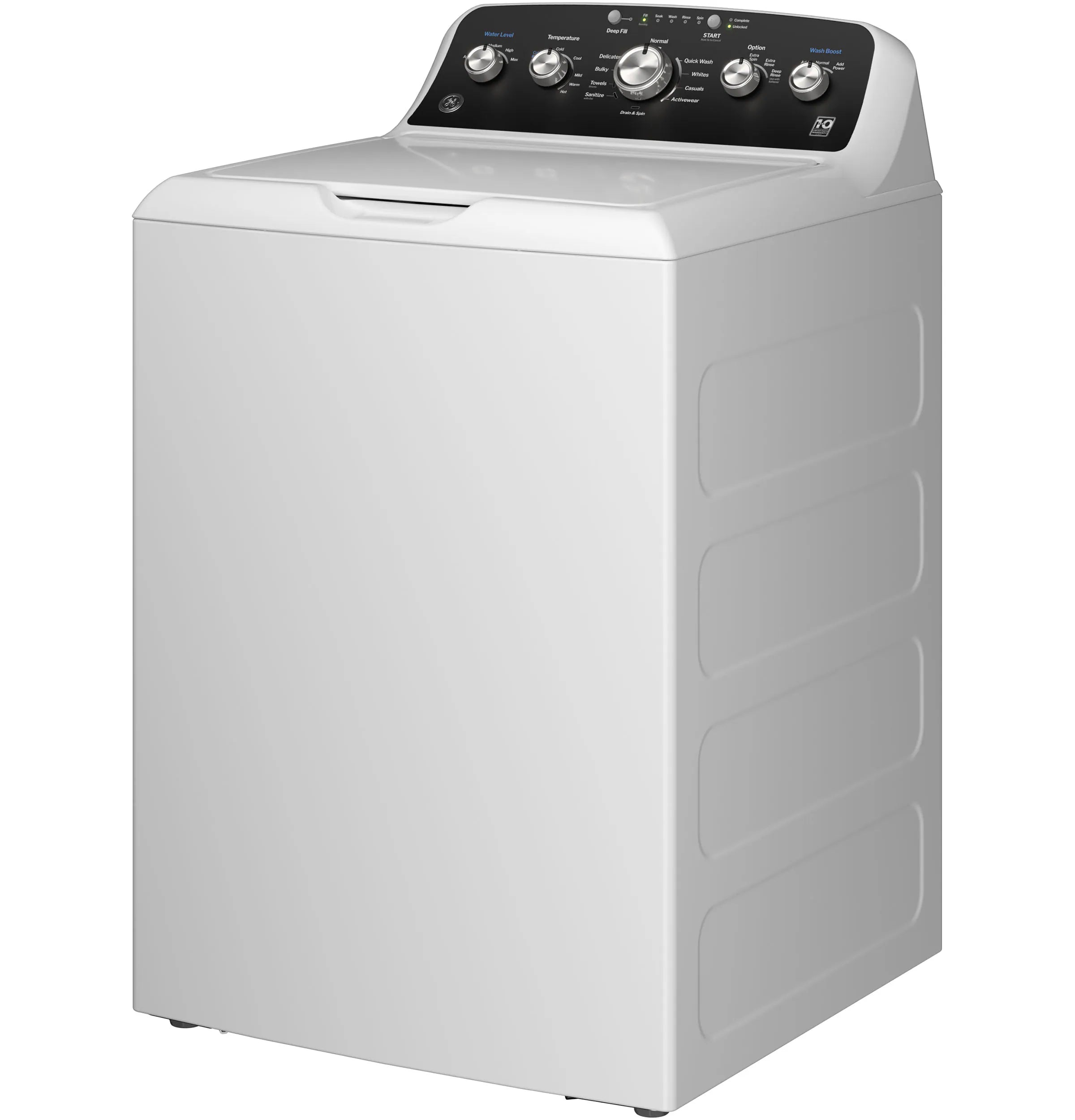 High Efficiency Agitator Lar ( 4.5-Cu Ft ) Top-Load Washer ( White )