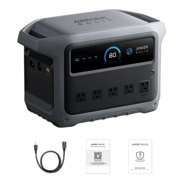 Anker SOLIX C1000 Gen 2 1024Wh Power Station + 400W Solar Panel