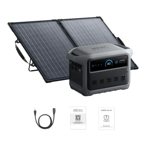 Anker SOLIX C1000 Gen 2 1024Wh Power Station + 400W Solar Panel - view 2