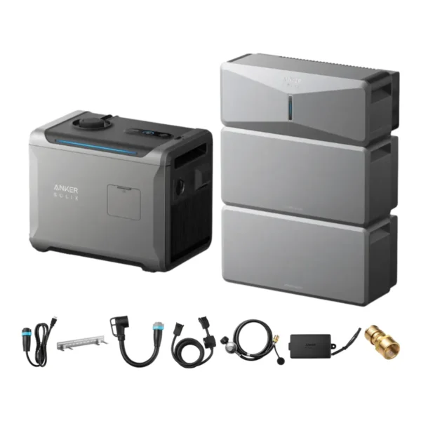 Anker SOLIX E10 Power Module + Batteries + Smart Generator 5500 - view 2