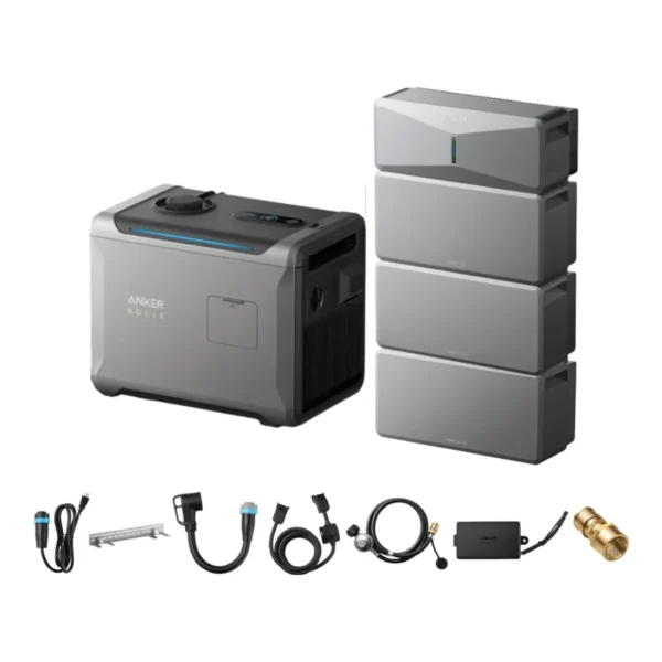 Anker SOLIX E10 Power Module + Batteries + Smart Generator 5500 - view 3