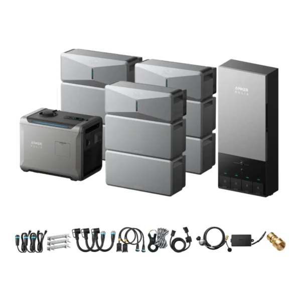 Anker SOLIX E10 Triple Module Kit + Power Dock + Smart Generator - view 2