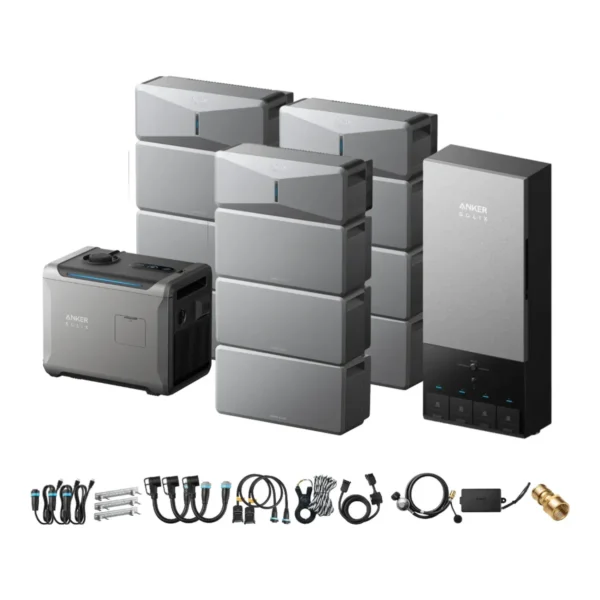 Anker SOLIX E10 Triple Module Kit + Power Dock + Smart Generator - view 3