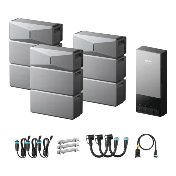 Anker SOLIX E10 Triple Power Module Kit + Power Dock - view 2 Anker SOLIX E10 Triple Power Module Kit + Power Dock - view 2