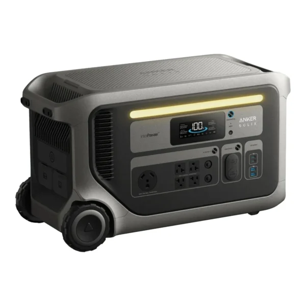Anker SOLIX F3000 Solar Generator + 400W Portable Solar Panels - view 4