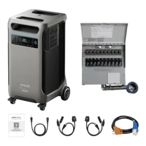 Anker SOLIX F3800 Plus Power Station + 50A Transfer Switch