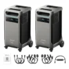 Anker SOLIX F3800 Plus x2 + Double Power Hub, 12kW 240V Anker SOLIX F3800 Plus x2 + Double Power Hub, 12kW 240V