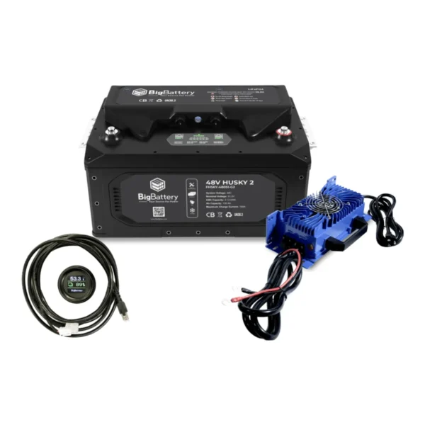 BigBattery 48V HUSKY 2 5.12kWh LiFePO4 Golf Cart Kit BigBattery 48V HUSKY 2 5.12kWh LiFePO4 Golf Cart Kit