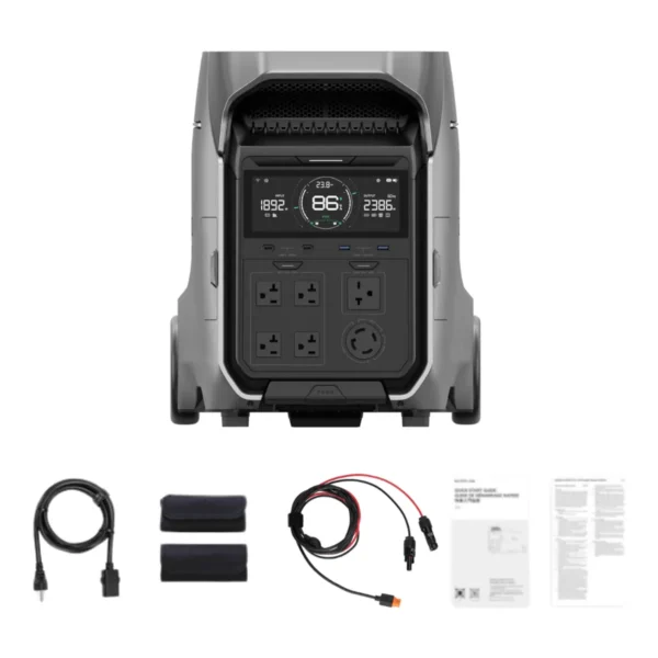 EcoFlow DELTA Pro 3 + MC4 to XT60i Solar Cable Kit