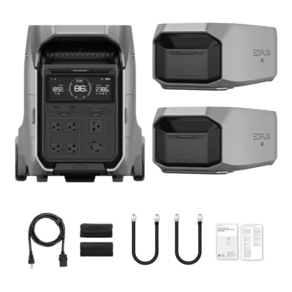 EcoFlow DELTA Pro 3 + Smart Extra Batteries Bundle - view 2