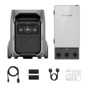 EcoFlow DELTA Pro 3 + Smart Home Panel 2 Home Backup Kit