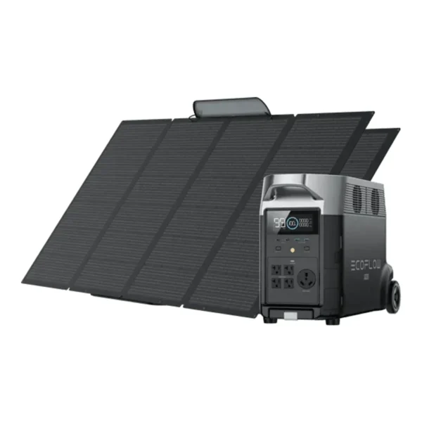 EcoFlow DELTA Pro + 400W Portable Solar Panels - view 2