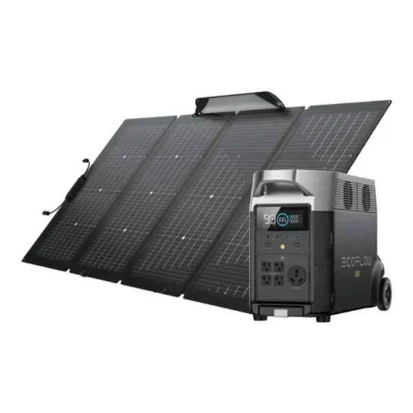 EcoFlow DELTA Pro Solar Generator + 220W Bifacial Panels - view 3