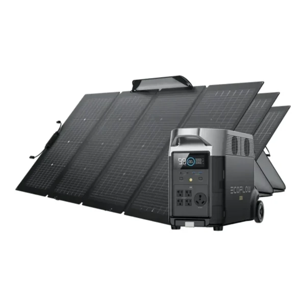EcoFlow DELTA Pro Solar Generator + 220W Bifacial Panels - view 5