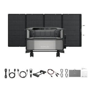 EcoFlow DELTA Pro Ultra + Battery + 400W Solar Panel