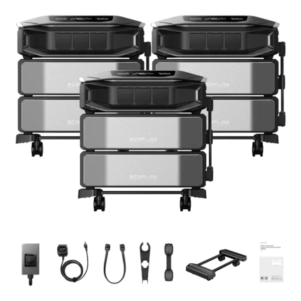 EcoFlow DELTA Pro Ultra X Triple Inverter Kit + Batteries EcoFlow DELTA Pro Ultra X Triple Inverter Kit + Batteries