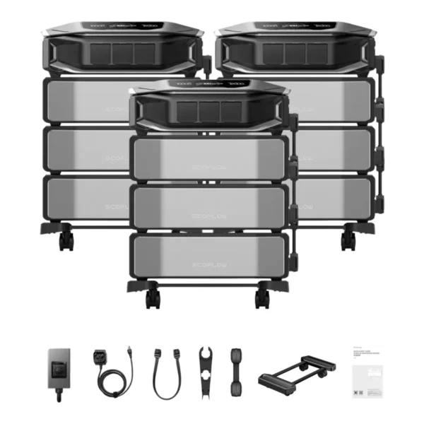EcoFlow DELTA Pro Ultra X Triple Inverter Kit + Batteries - view 2 EcoFlow DELTA Pro Ultra X Triple Inverter Kit + Batteries - view 2