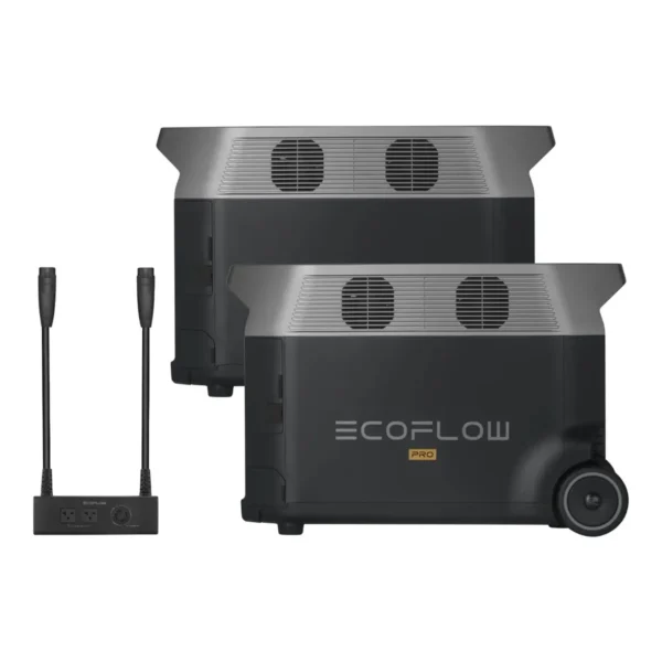 EcoFlow DELTA Pro x2 + Double Voltage Hub, 7.2kWh 240V - view 3