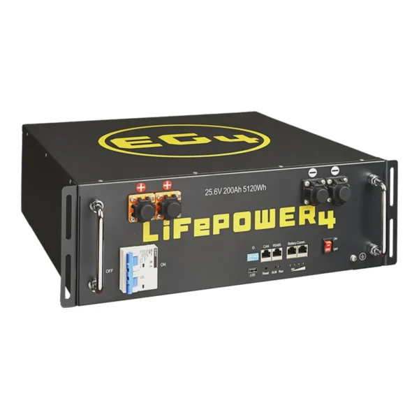 EG4 LifePower4 V2 24V 200Ah Server Rack Battery - view 3