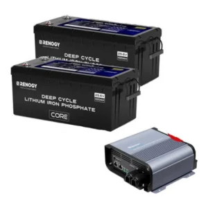 Renogy 24V 100Ah Core LiFePO4 + 48V Rover Boost Controller Renogy 24V 100Ah Core LiFePO4 + 48V Rover Boost Controller