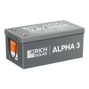 Rich Solar ALPHA 3 12V 300Ah LiFePO4 Battery