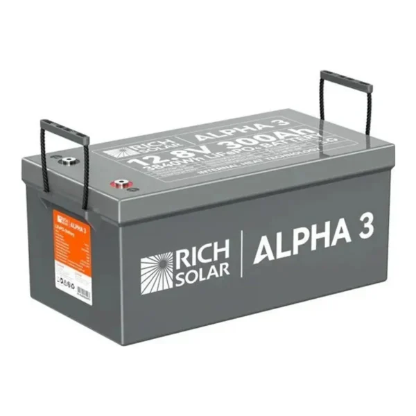 Rich Solar ALPHA 3 12V 300Ah LiFePO4 Battery - view 3