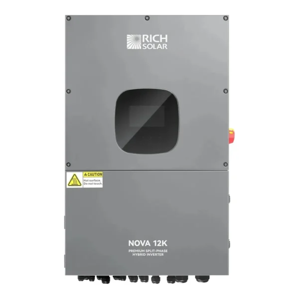 Rich Solar NOVA 12K Hybrid Inverter, 48V Split Phase Rich Solar NOVA 12K Hybrid Inverter, 48V Split Phase