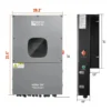 Rich Solar NOVA 12K Hybrid Inverter, 48V Split Phase - view 6 Rich Solar NOVA 12K Hybrid Inverter, 48V Split Phase - view 6