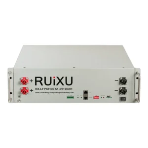 RUiXU RX-LFP48100 51.2V 100Ah Rack LiFePO4 Battery