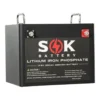 SOK 12V 280Ah LiFePO4 Battery, Heated with Bluetooth - view 2