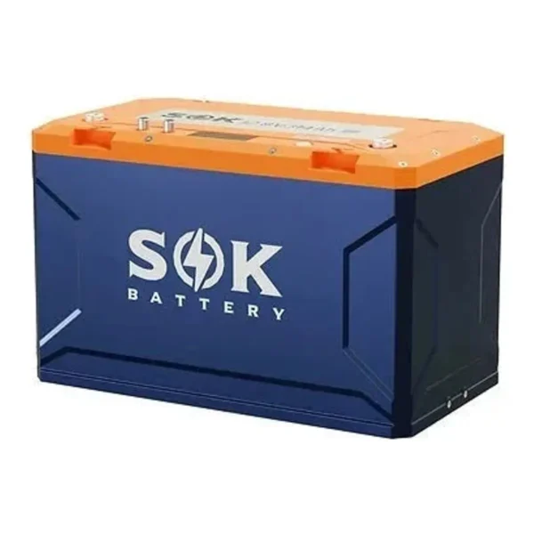 SOK 12V 314Ah LiFePO4 Battery, Heated with Bluetooth - view 2