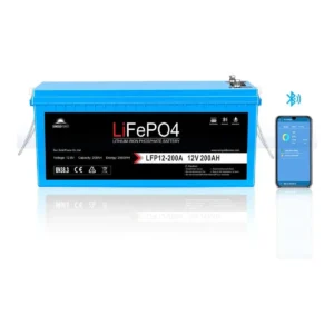 SunGoldPower 12V 200Ah Self-Heating LiFePO4 Battery, IP65 SunGoldPower 12V 200Ah Self-Heating LiFePO4 Battery, IP65