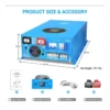 SunGoldPower 18000W 48V Split Phase Inverter Charger - view 2