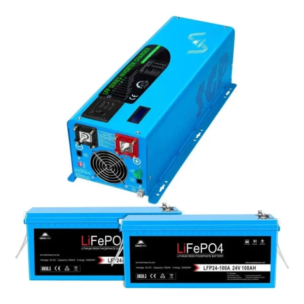 SunGoldPower 4000W 24V Split Phase Inverter Charger - view 5